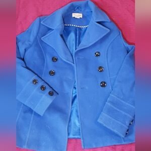 St.Johns Bay Royal Blue Peacoat